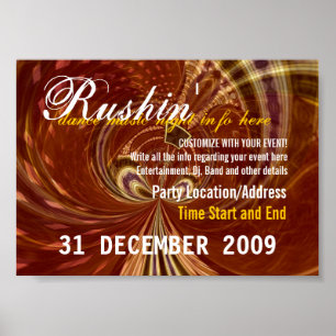 Party Event Poster template #011