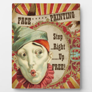 Party Face Painting Sign Plaque