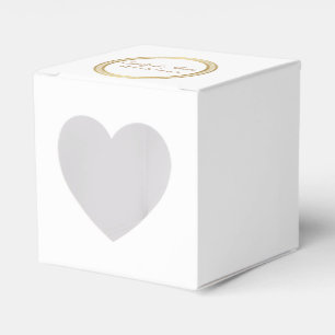 Party Favour Box-Gold Eternal Circle Box