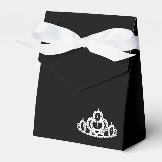 Party Favour Box Pageant Tiara (Front Side)