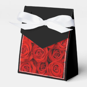 Party Favour Box Red Roses