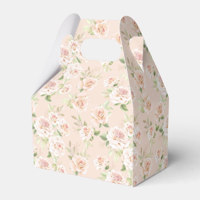 Party Favour Box Roses (Front Side)