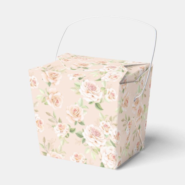 Party Favour Box Roses (Front Side)