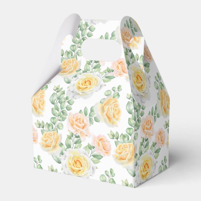 Party Favour Box Roses (Front Side)