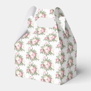 Party Favour Box-Vintage Roses Box