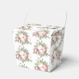 Party Favour Box-Vintage Roses Box