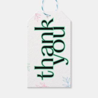 Party Favour Gift Tags, Custom Thank You Message Gift Tags