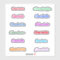 Party Favour Name Waterproof 