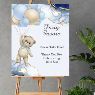 Party Favour Take One We Can Bearly Wait  Poster