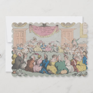 Party - Flat Invitation size 12.7 cm x 17.8 cm