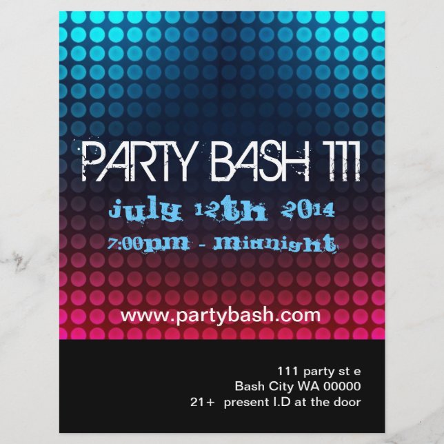 Party Flyer Invitation (Front)