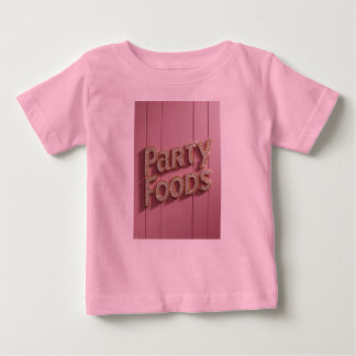 Party food design  baby T-Shirt