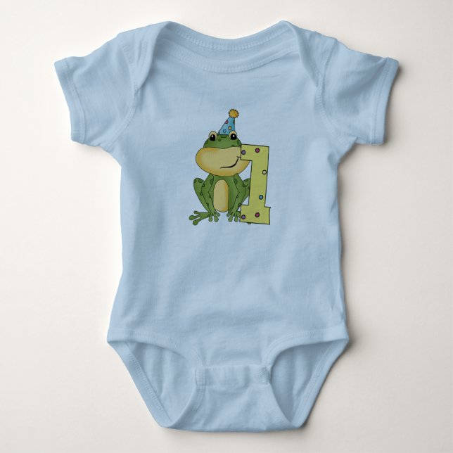 Party Frog 1st Birthday T-shirts and Gifts (Front)
