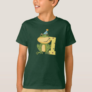 Party Frog 1st Birthday T-shirts and Gifts