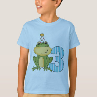Party Frog 3rd Birthday T-shirts and Gifts