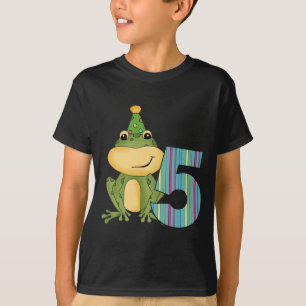 Party Frog 5th  Birthday T-shirts and Gifts
