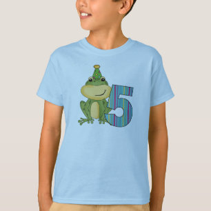 Party Frog 5th  Birthday T-shirts and Gifts
