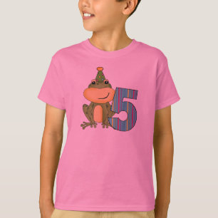 Party Frog 5th  Birthday T-shirts and Gifts