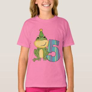 Party Frog 5th  Birthday T-shirts and Gifts