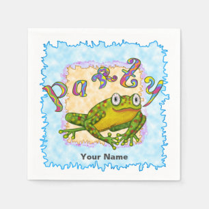 Party Frog  Napkin