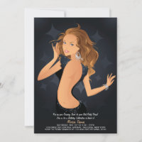 Party Girl Invitation