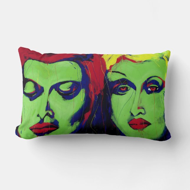 Party Girls Lumbar Cushion (Front)