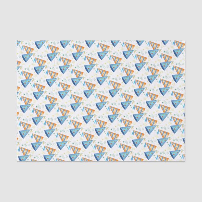 Party Hat Tissue Paper (Front)