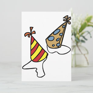 Party Hats Invitations