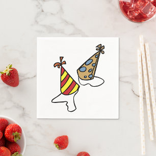Party Hats Paper Napkins