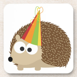 Party hedgehog coaster