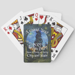 Party HG FV LF Souvenir T Matching Template Trip Playing Cards