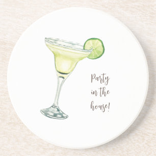 Party in the House Margarita Coaster