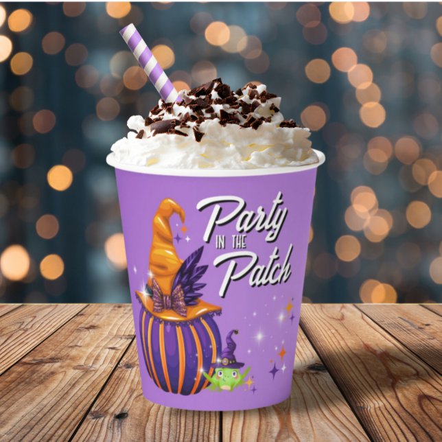 Party in the Patch Halloween Paper Cups (Creator Uploaded)