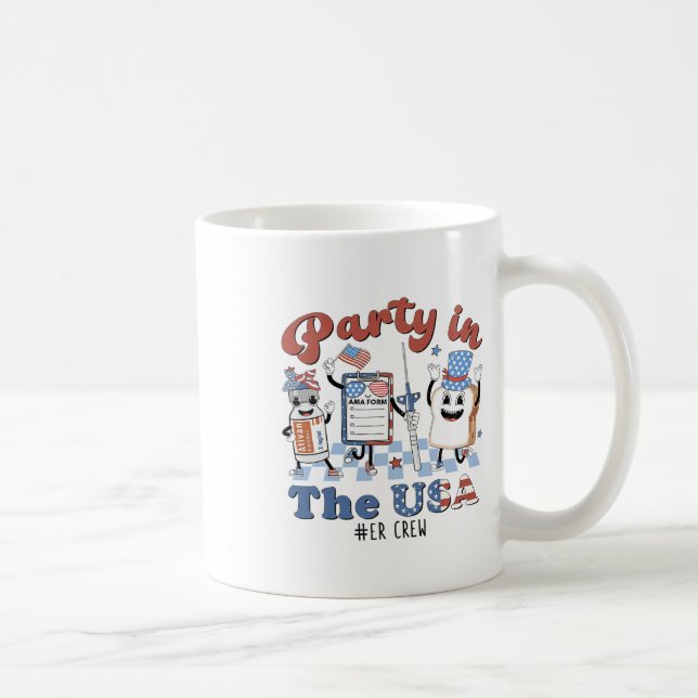 Party In The Usa  Coffee Mug (Right)