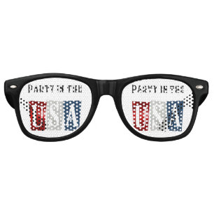 Party in the USA Retro Sunglasses
