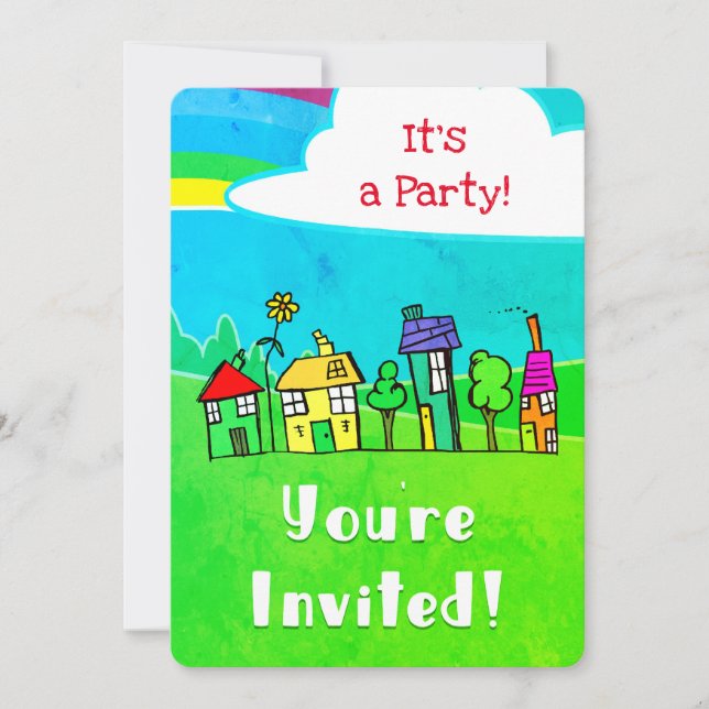 Party Invitation (Front)