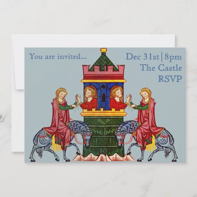 Party invitation - Customisable (Front)