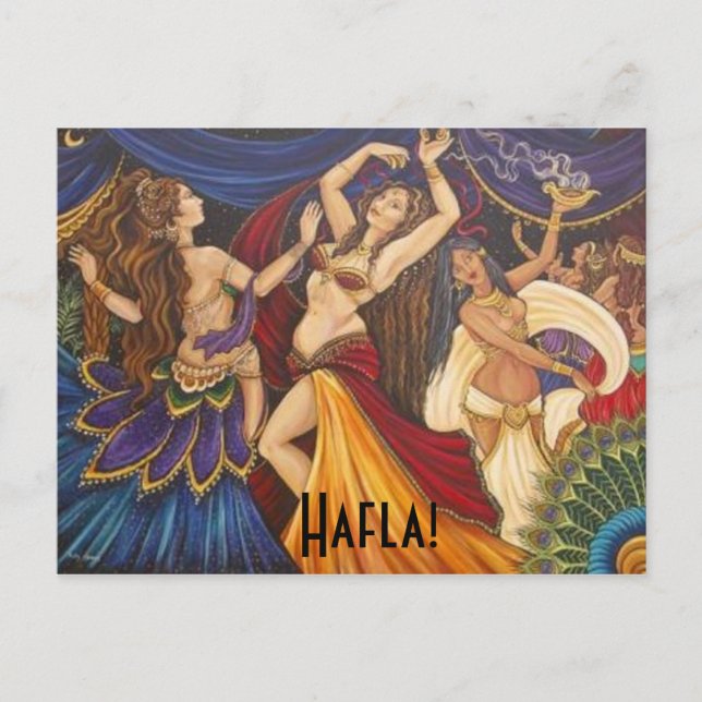 Party Invitation Postcard (Front)