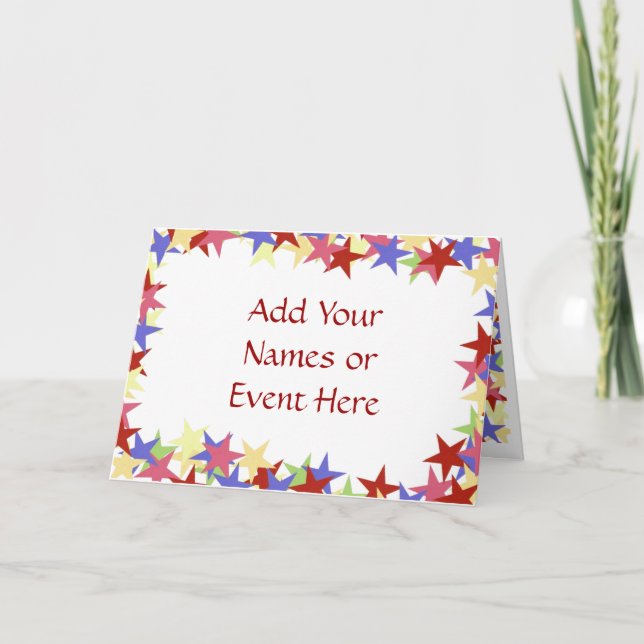 Party Invitation Template (Front)