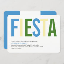 Party: Invitations: Guatemala: Guatemalan Flag