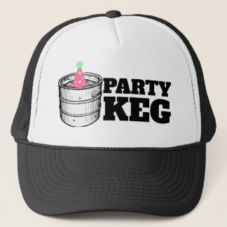 PARTY KEG TRUCKER HAT