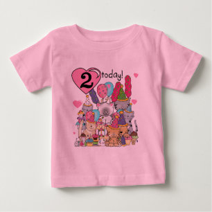 Party Kittens 2nd Birthday T-shirts and Gifts
