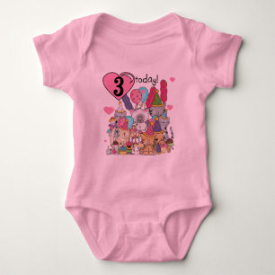 Party Kittens 3rd  Birthday Tshirts and gifts