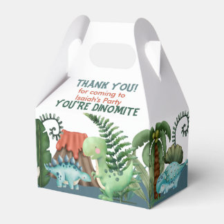 Party Like a Dinosaur Birthday  Favour Box