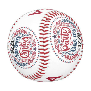 Party Like It’s 1776 Patriotic Emblem Baseball