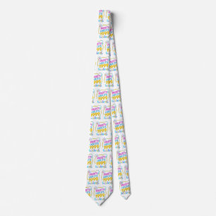 Party Like It’s 1999®™ – Electric Neon Soundtrack Tie