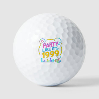 Party Like It’s 1999®™ – Neon Soundtrack Golf Balls