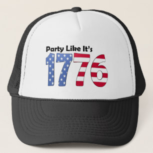 Party Like It's 1776 Flag Trucker Hat