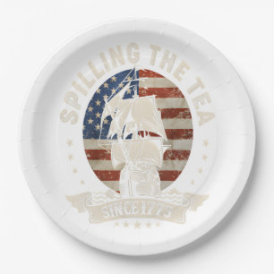 Party Like It's 1776, Independence Day, Party In T Paper Plate