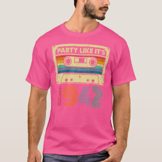 Party Like It's 1942 Retro 70s Party Outfit Costum T-Shirt